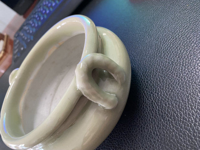 古玩陶瓷青釉爐拍賣，當前價格2800元