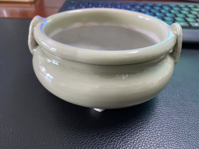 古玩陶瓷青釉爐拍賣，當前價格2800元