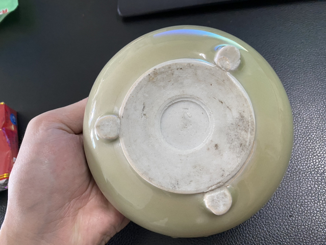 古玩陶瓷青釉爐拍賣，當前價格2800元