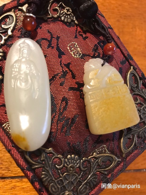 古玩玉器籽料觀音拍賣，當前價格11600元