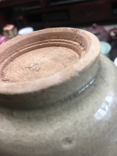 古玩陶瓷青白釉罐拍賣，當(dāng)前價(jià)格9300元