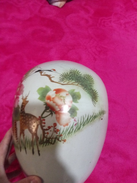 古玩陶瓷民國粉彩罐拍賣，當前價格10500元