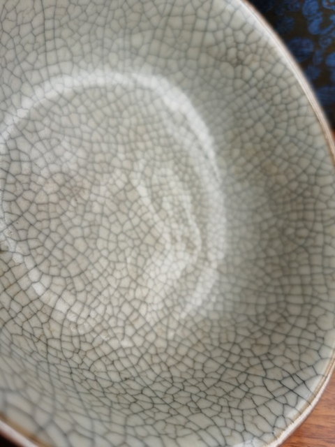 古玩陶瓷哥釉地碗拍賣，當前價格8500元