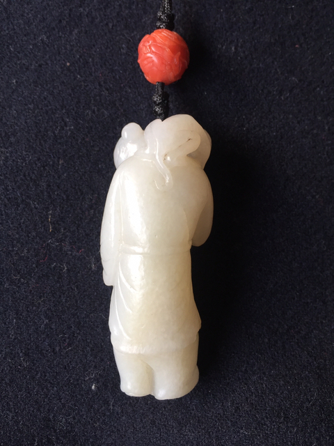 古玩玉器和田玉童子拍賣，當(dāng)前價格7000元