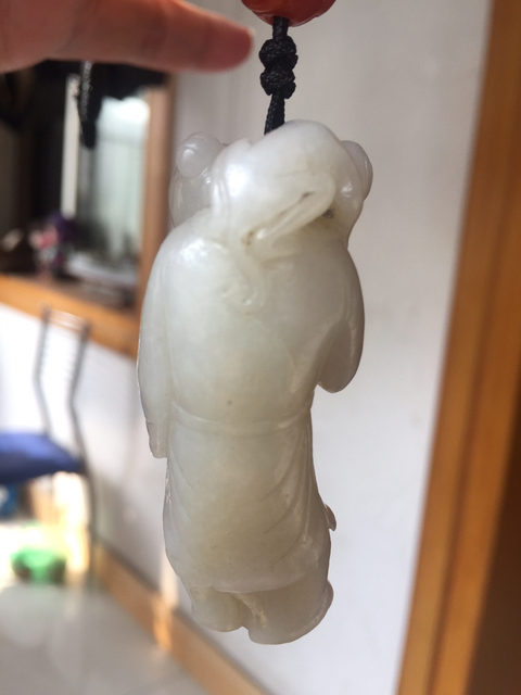 古玩玉器和田玉童子拍賣，當(dāng)前價格7000元