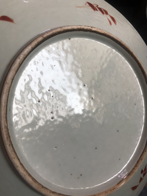 古玩陶瓷粉彩盤拍賣，當前價格10200元