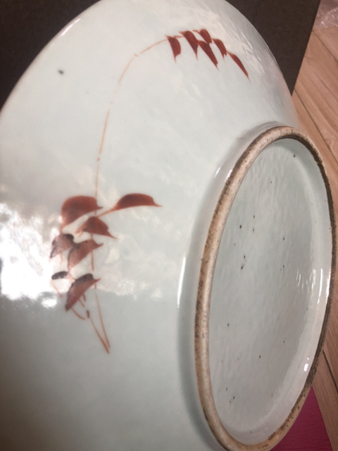 古玩陶瓷粉彩盤拍賣，當前價格10200元