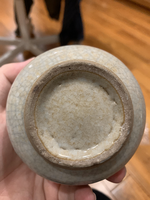 古玩陶瓷哥釉爐拍賣，當前價格9700元