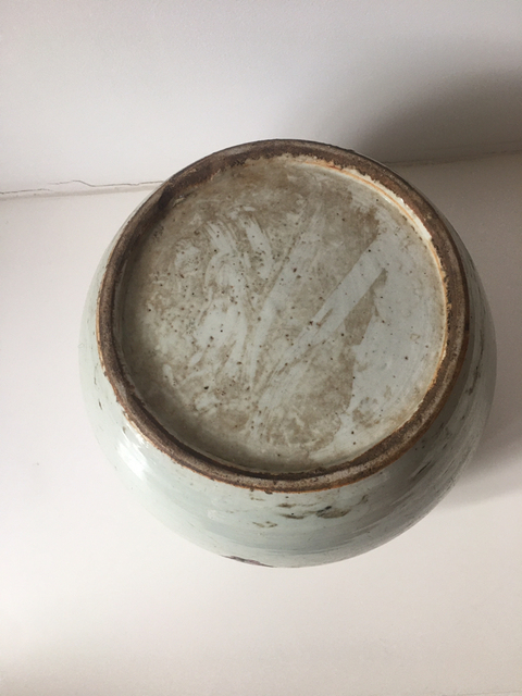 古玩陶瓷粉彩荷花罐拍賣，當前價格5600元