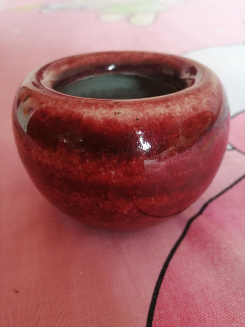 古玩陶瓷清光緒豇豆紅釉蘋果尊拍賣，當(dāng)前價(jià)格12200元