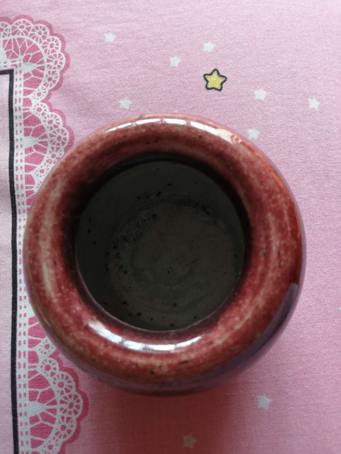 古玩陶瓷清光緒豇豆紅釉蘋果尊拍賣，當(dāng)前價(jià)格12200元