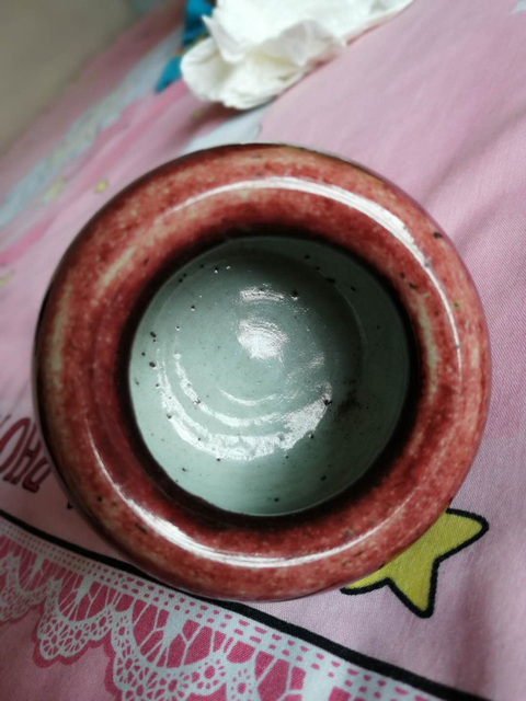 古玩陶瓷清光緒豇豆紅釉蘋果尊拍賣，當(dāng)前價(jià)格12200元