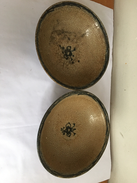 古玩陶瓷哥釉青花碗拍賣，當(dāng)前價(jià)格12600元