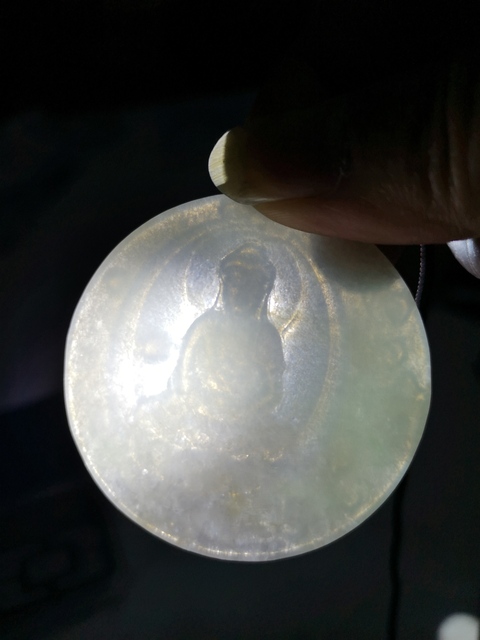 古玩玉器觀音拍賣,當前價格680元