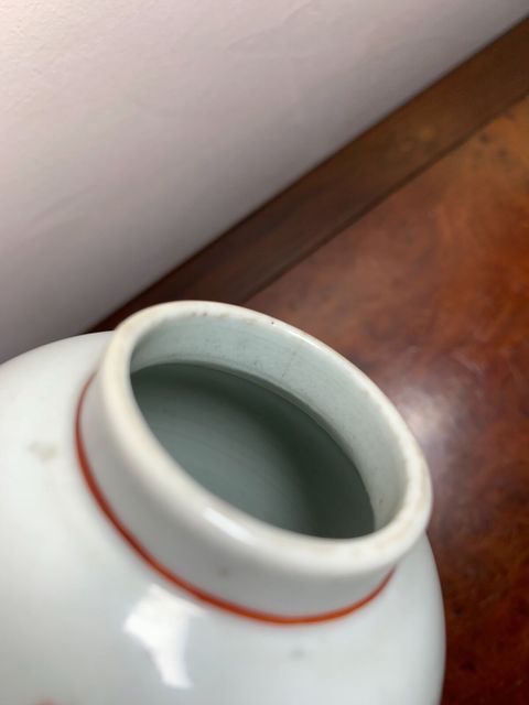 古玩陶瓷廣彩滿大人物故事紋蓋罐拍賣(mài)，當(dāng)前價(jià)格13800元