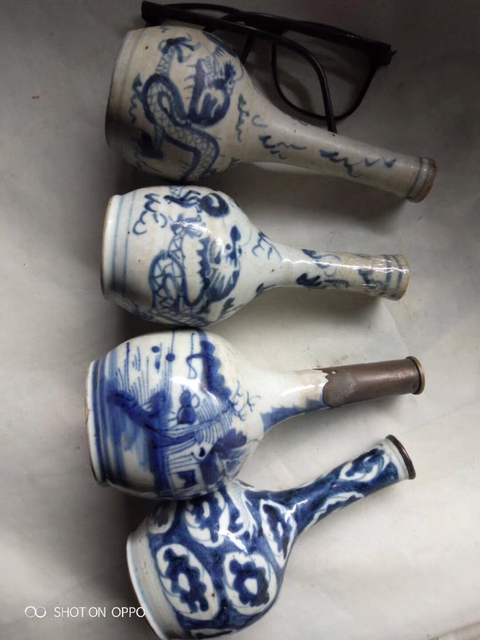 古玩陶瓷青花瓶拍賣，當前價格5800元