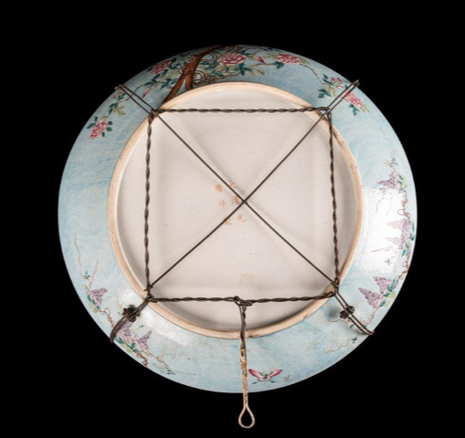 古玩陶瓷粉彩盤拍賣，當前價格16800元