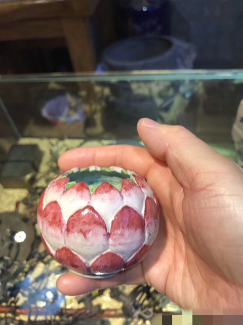 古玩陶瓷粉彩水呈拍賣，當前價格4800元