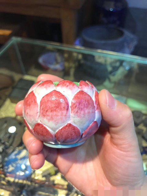 古玩陶瓷粉彩水呈拍賣，當前價格4800元