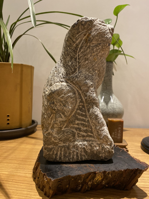 古玩雜項(xiàng)石獸拍賣，當(dāng)前價(jià)格2180元