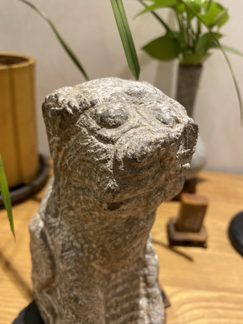 古玩雜項(xiàng)石獸拍賣，當(dāng)前價(jià)格2180元