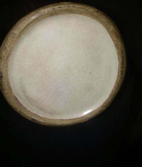 古玩陶瓷霽紅觀音瓶拍賣，當前價格9500元