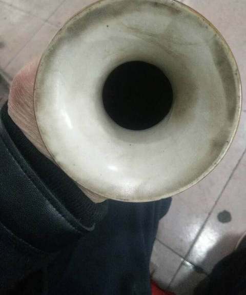 古玩陶瓷霽紅觀音瓶拍賣，當前價格9500元