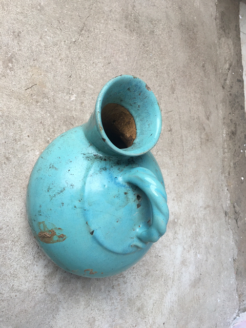 古玩陶瓷虎子拍賣，當前價格10000元