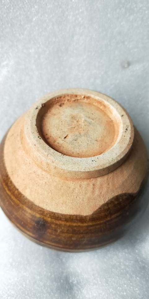 古玩陶瓷宋元贛州窯醬釉罐拍賣，當前價格2888元
