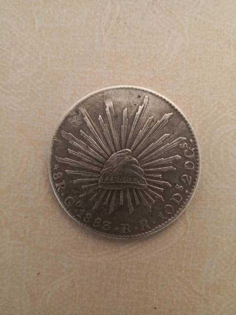 古玩錢幣墨西哥鷹洋拍賣，當(dāng)前價格6000元