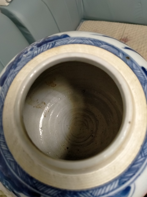 古玩陶瓷龍紋青花罐拍賣(mài)，當(dāng)前價(jià)格12000元