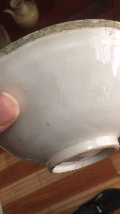 古玩陶瓷宋代精品，影青盞拍賣，當(dāng)前價(jià)格4444元