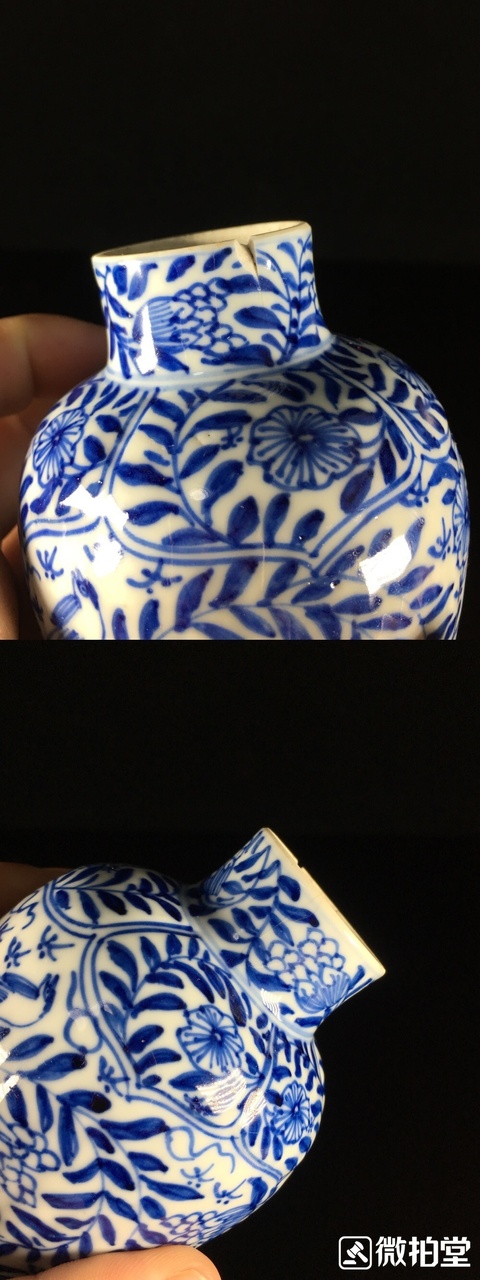 古玩陶瓷青花瓶拍賣，當前價格7000元