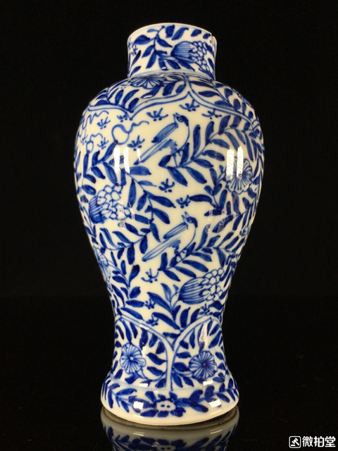 古玩陶瓷青花瓶拍賣，當前價格7000元