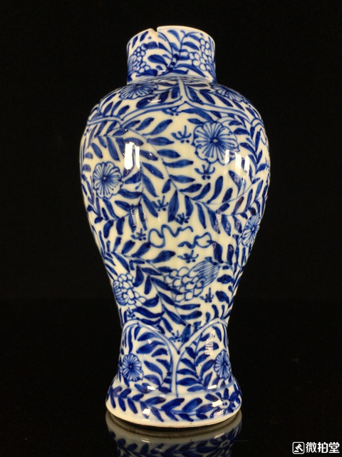 古玩陶瓷青花瓶拍賣，當前價格7000元