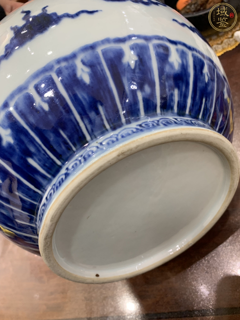 古玩陶瓷青花夔龍紋吉耳尊拍賣，當前價格7000元