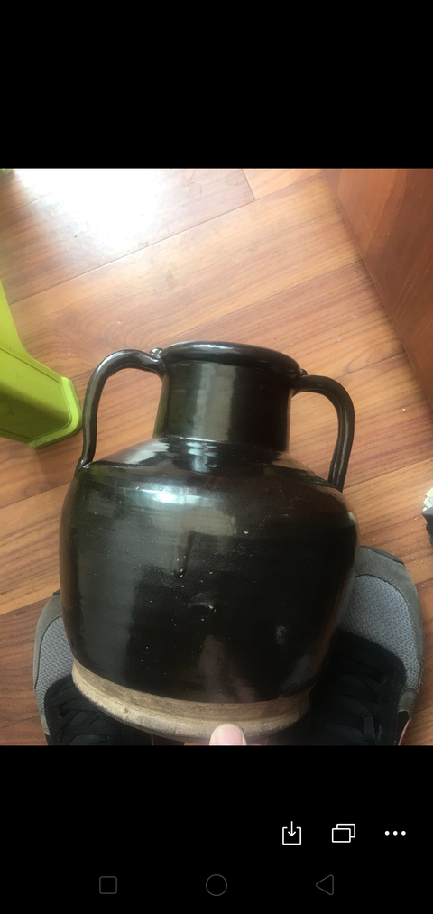 古玩陶瓷黑釉罐拍賣，當前價格9000元