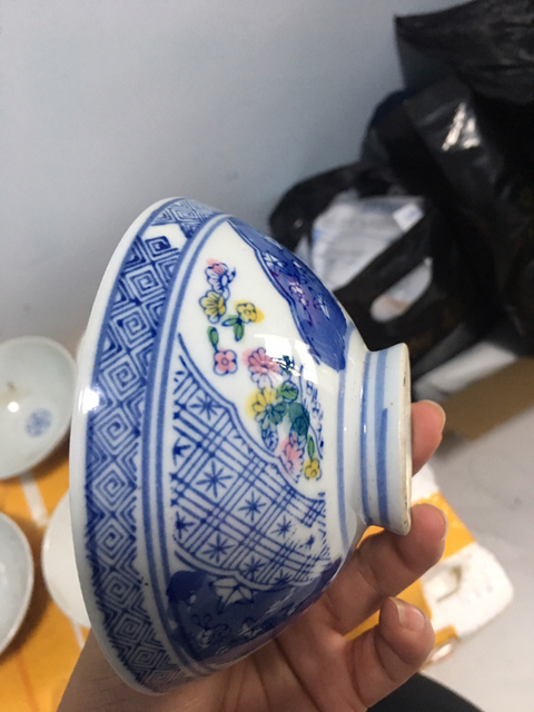 古玩陶瓷可以實用的青花碗拍賣，當前價格2600元