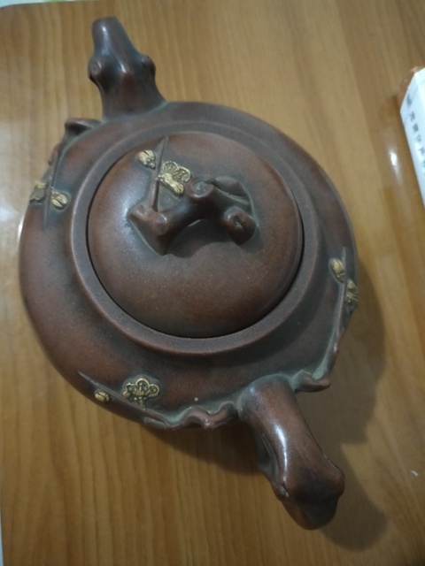 古玩雜項梅樁壺拍賣，當前價格5000元