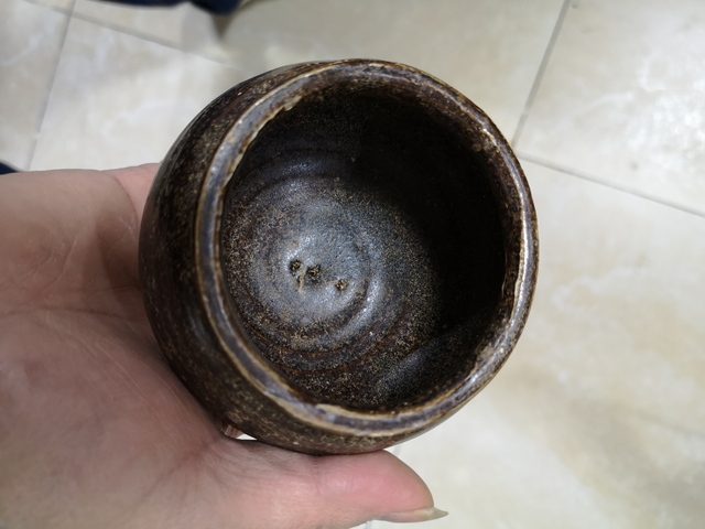 古玩陶瓷醬釉罐或（黑釉）拍賣，當前價格2600元
