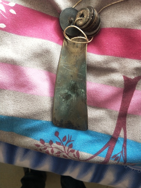 古玩銅器鞋拔拍賣，當前價格13000元