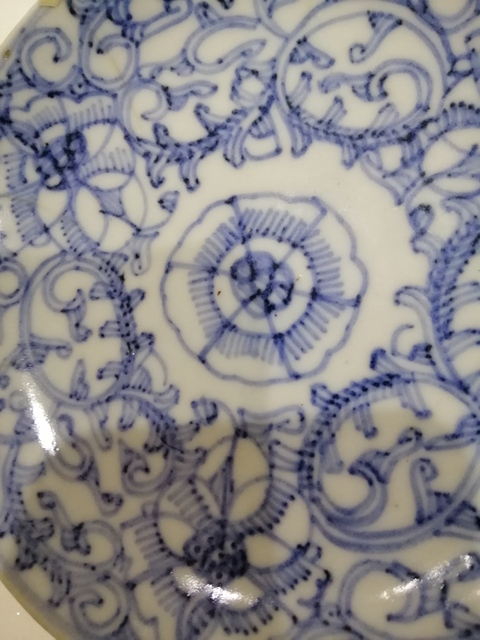 古玩陶瓷青花盤拍賣，當前價格8650元