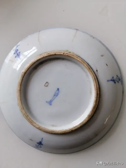 古玩陶瓷青花盤拍賣，當前價格8650元