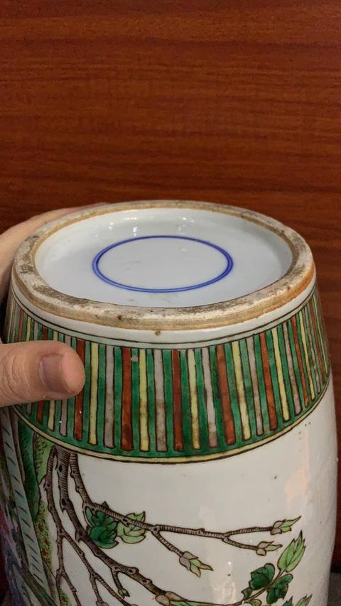 古玩陶瓷五彩瓶拍賣，當前價格6000元