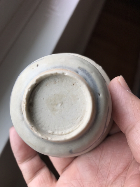 古玩陶瓷青花杯拍賣，當前價格9000元