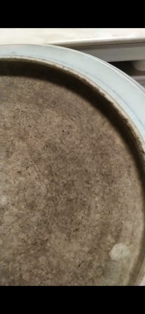 古玩陶瓷青花梵文壽子紋盤拍賣，當前價格8000元