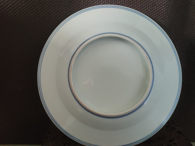 古玩陶瓷青花盤拍賣，當前價格11000元