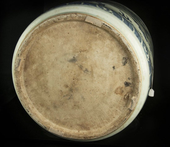 古玩陶瓷龍紋福山壽海青花香爐拍賣，當前價格13000元