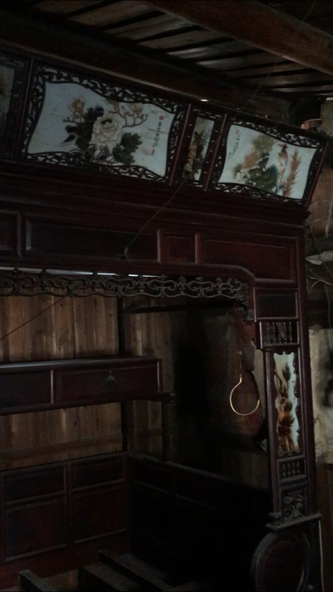 古玩雜項架子床拍賣，當前價格9850元