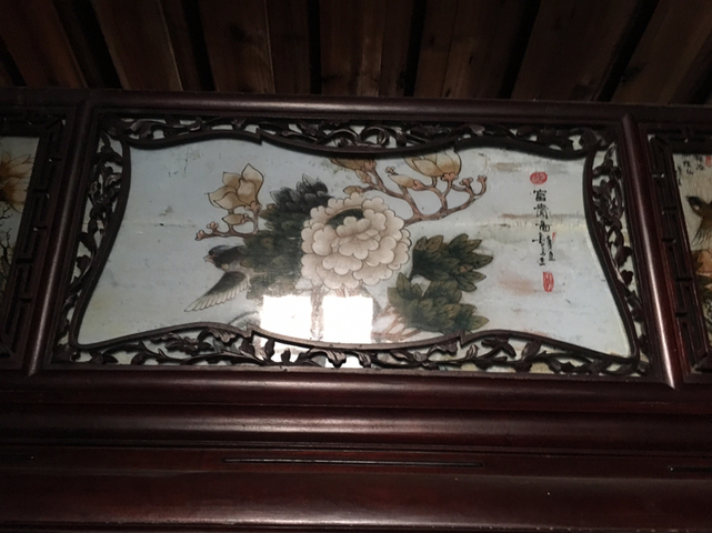 古玩雜項架子床拍賣，當前價格9850元